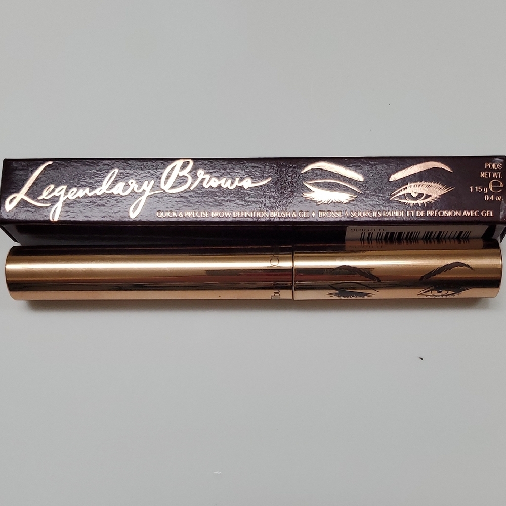 New Authentic Sharlotte Tilbury Legendary Brows Brush & Gel In Brigitte